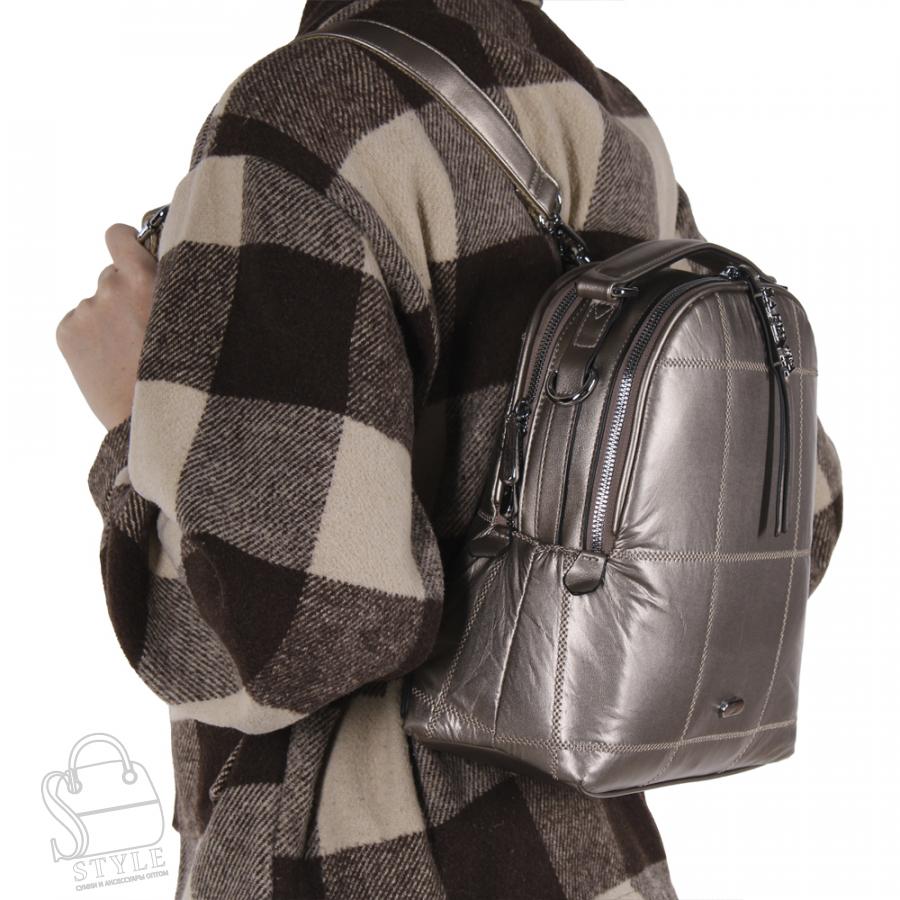 Рюкзак женский 670122 l.gold Velina Fabbiano - Safenta в Нижнем Новгороде