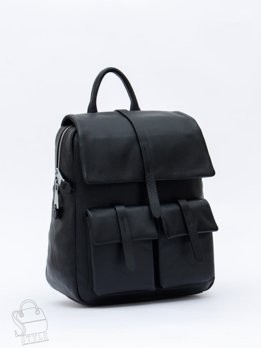 Рюкзак женский кожаный 18297 black Polina&Eiterou  в Нижнем Новгороде