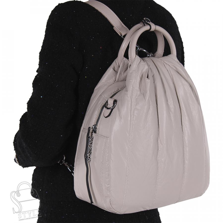 Рюкзак женский 69091-5 beige Velina Fabbiano-Safenta в Нижнем Новгороде