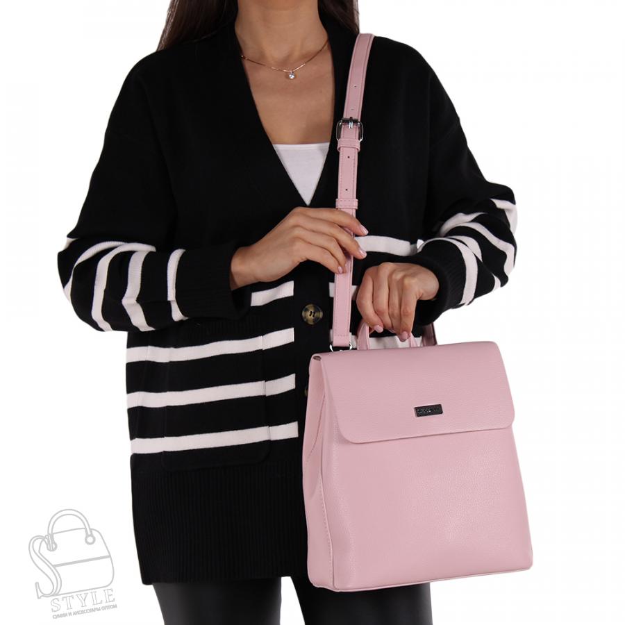 Рюкзак женский 69134 pink Velina Fabbiano-Safenta/30