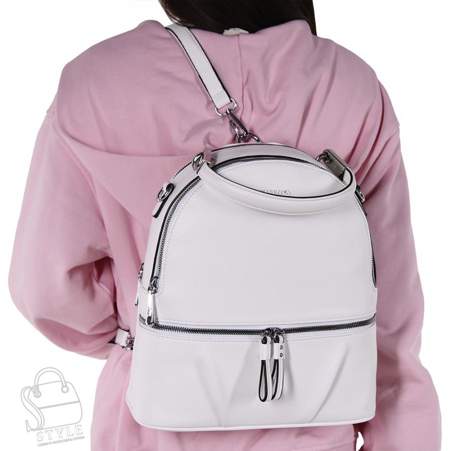 Рюкзак женский 69135 white Velina Fabbiano-Safenta  в Нижнем Новгороде