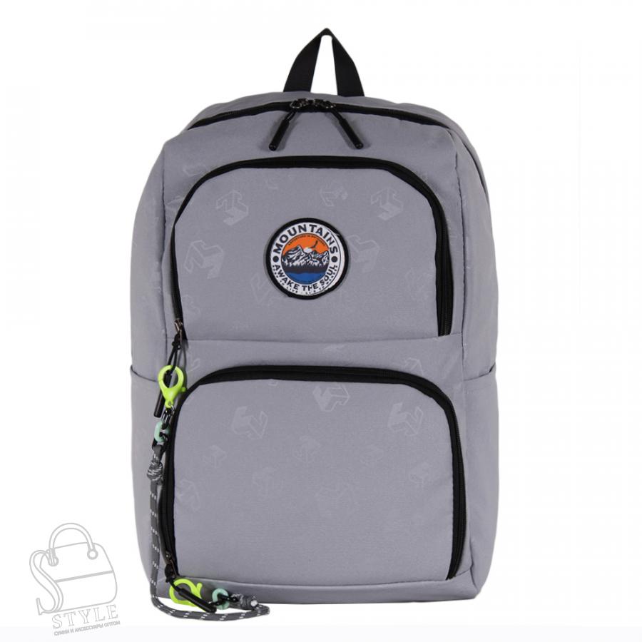 Рюкзак женский текстильный 494PW l.gray Sikale  в Нижнем Новгороде