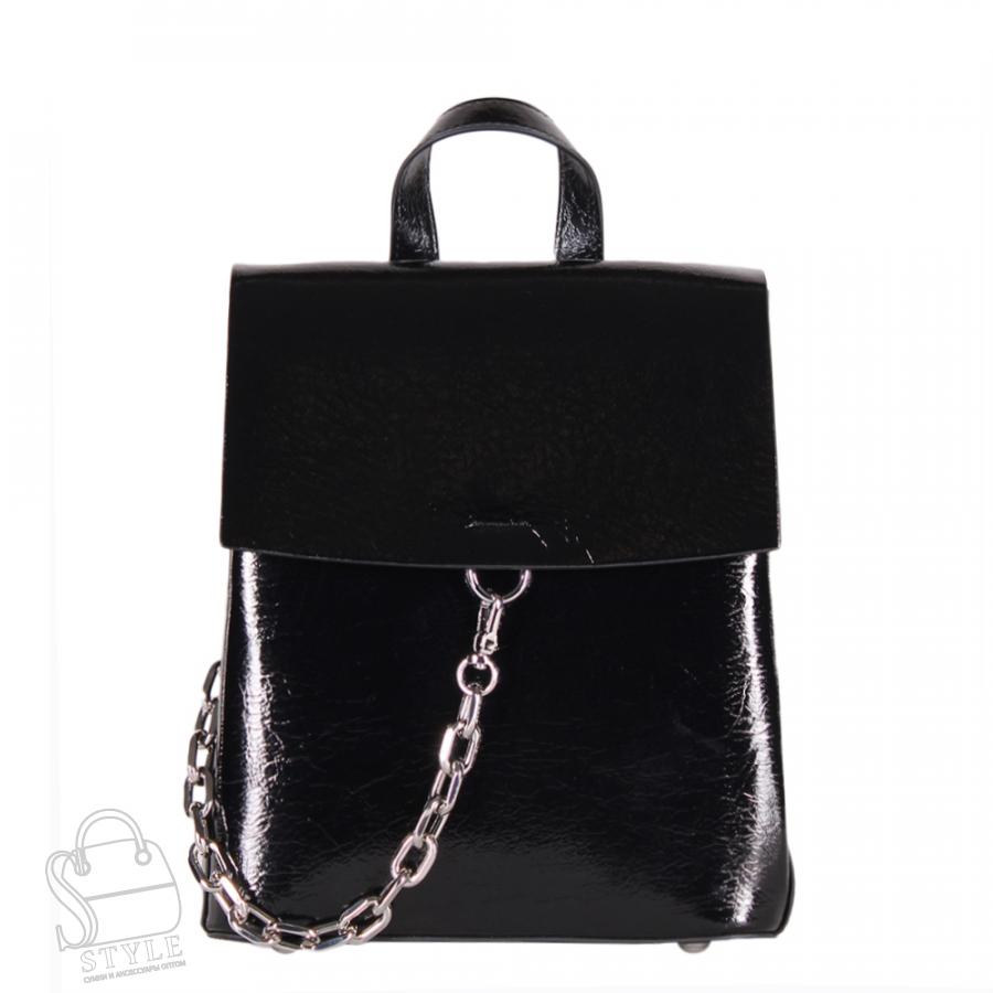 Рюкзак женский кожаный 5922-1Q black  Polina&Eiterou в Нижнем Новгороде