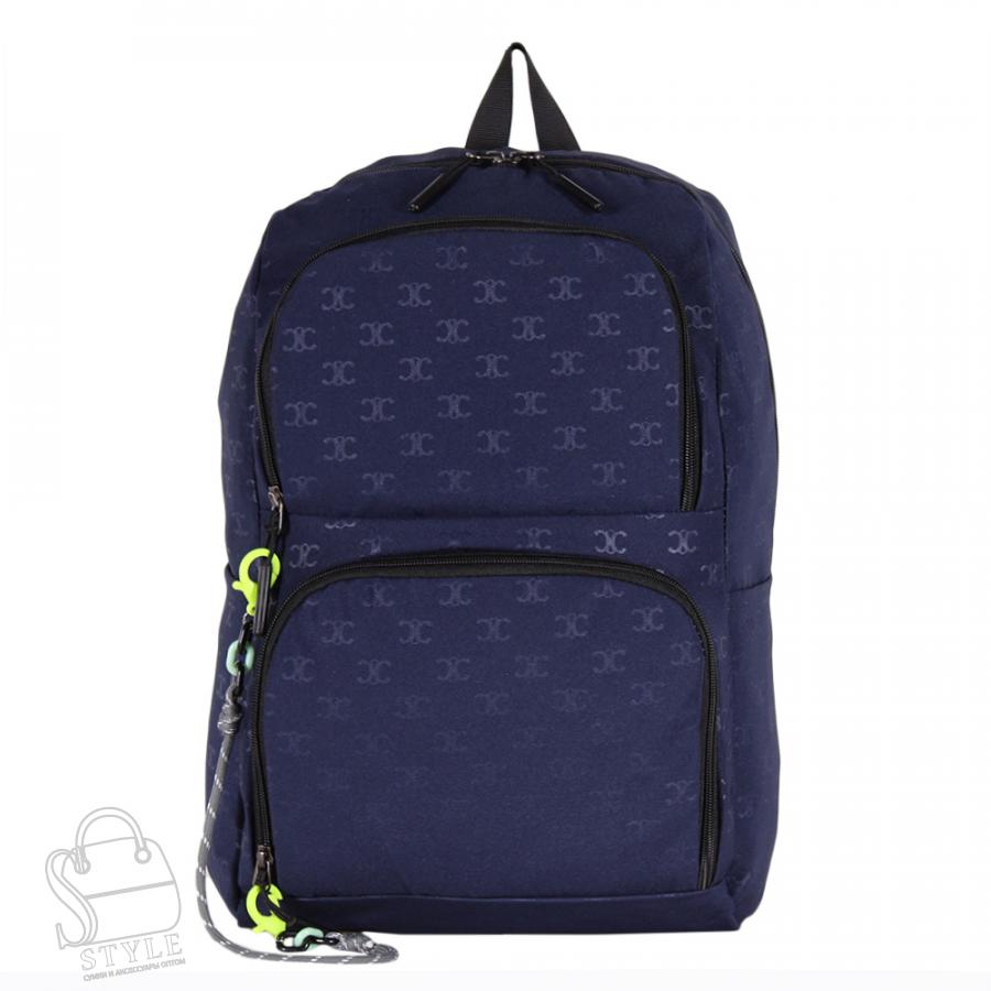 Рюкзак женский текстильный 491PW d.blue Sikale  в Нижнем Новгороде