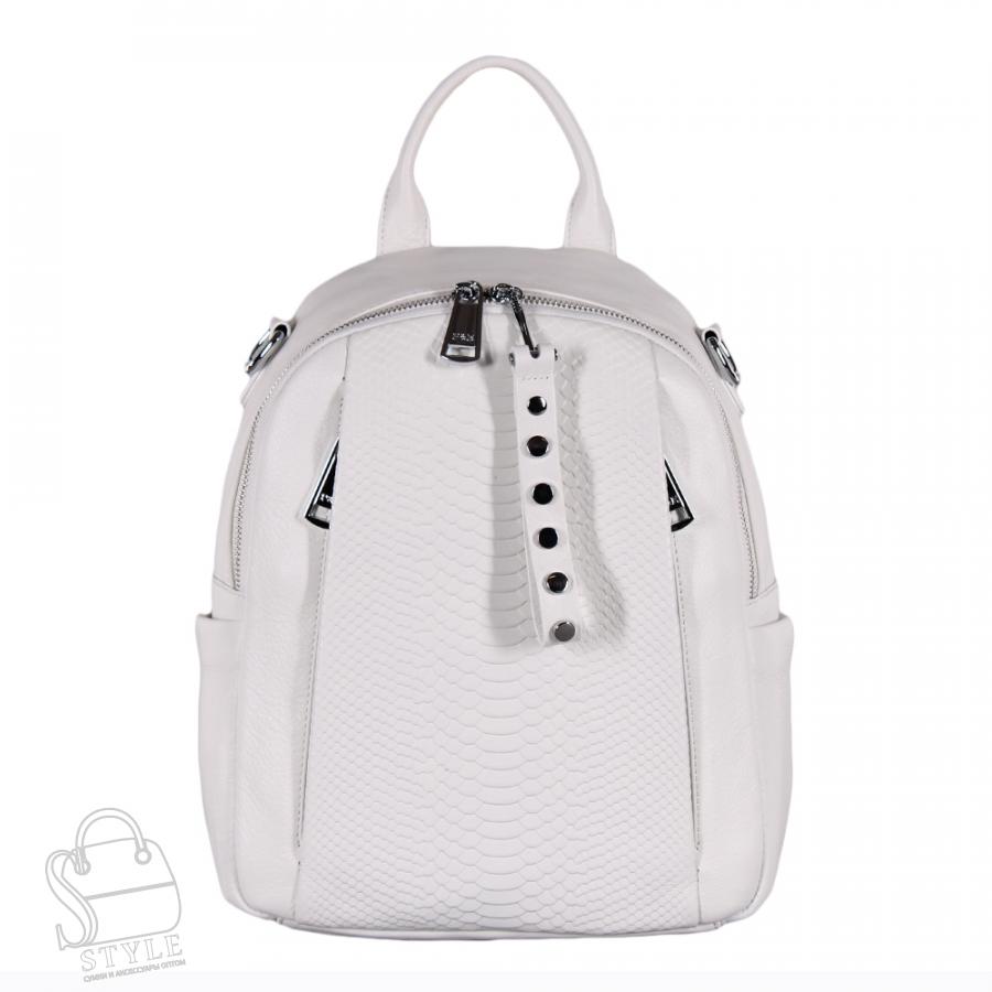 Рюкзак женский кожаный 19032 p.white Polina&Eiterou /50(дефект) в Нижнем Новгороде