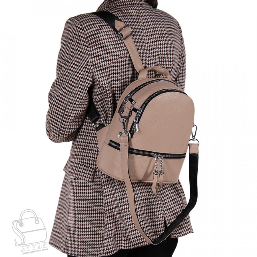 Рюкзак женский кожаный 9003NN pink Natalle Navetta/30  в Нижнем Новгороде