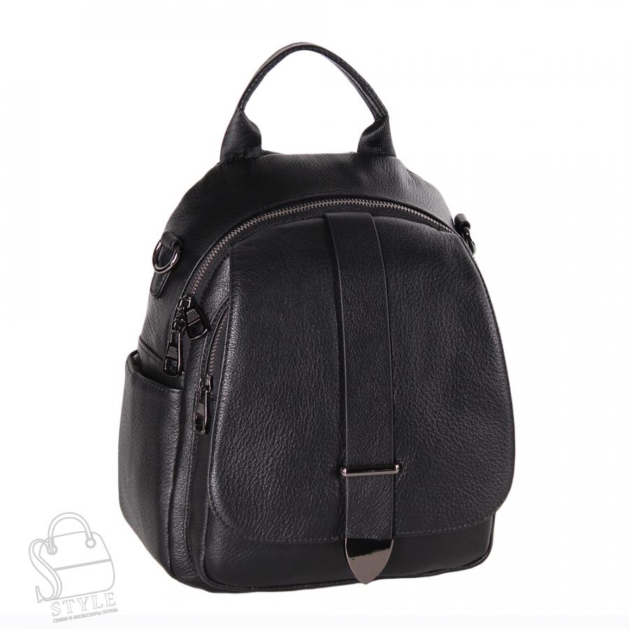 Рюкзак женский кожаный 663VG black Vitelli Grassi в Нижнем Новгороде