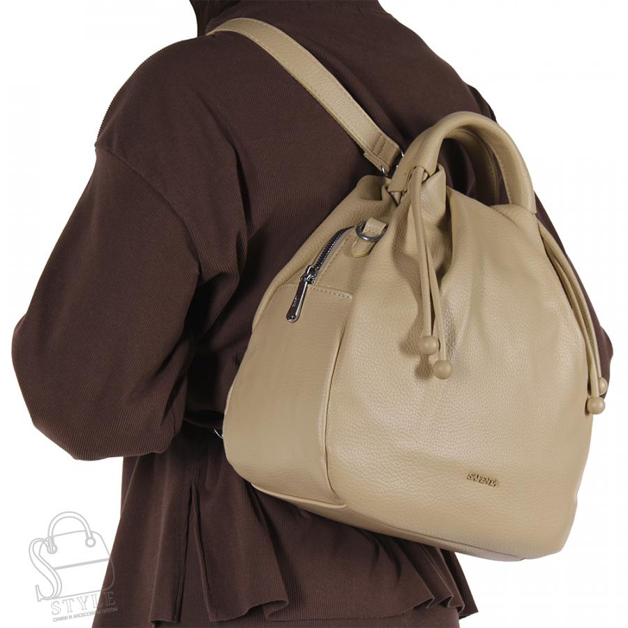 Рюкзак женский 69091-3 yellow Velina Fabbiano-Safenta/30 в Нижнем Новгороде