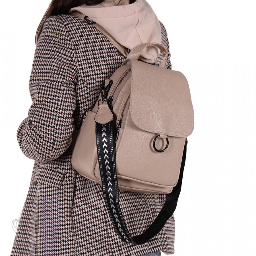 Рюкзак женский кожаный 6-719NN pink Natale Navetta  в Нижнем Новгороде