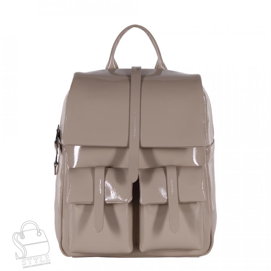 Рюкзак женский кожаный 18297-8 apricot Polina&Eiterou