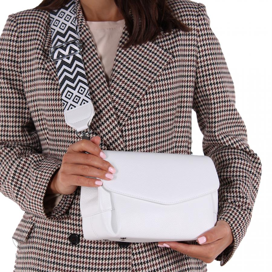 Сумка 0741C white Polina&Eiterou