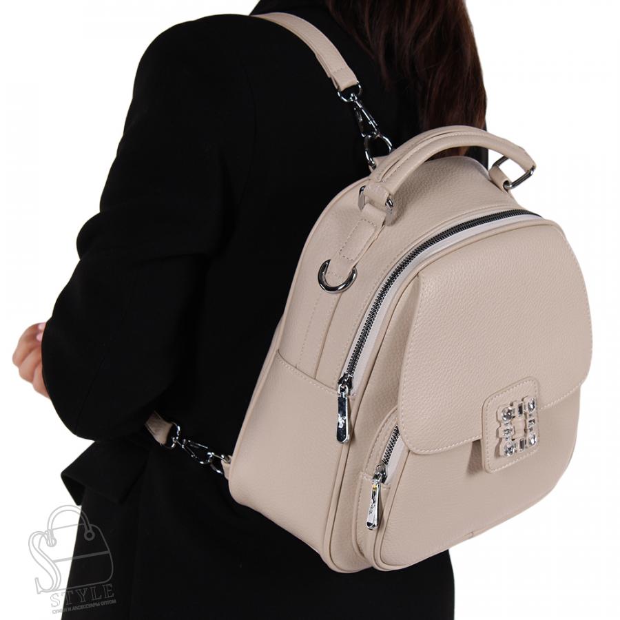 Рюкзак женский 69142 beige Velina Fabbiano-Safenta/30  в Нижнем Новгороде