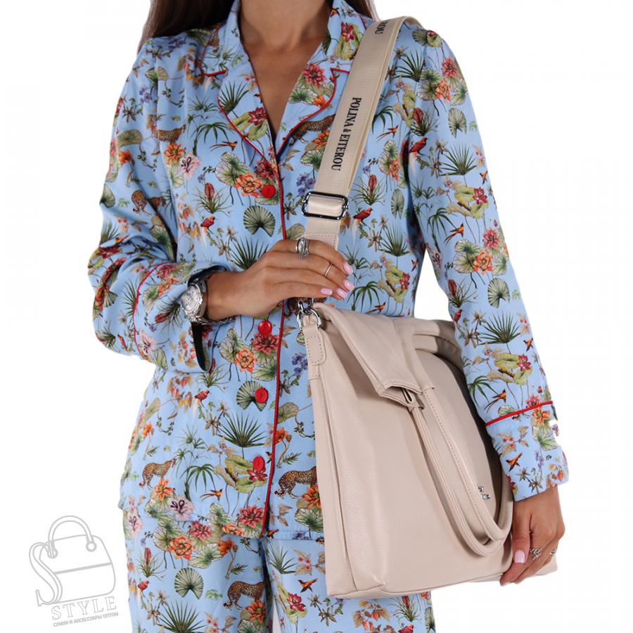 Сумка 1475Y off white Polina&Eiterou