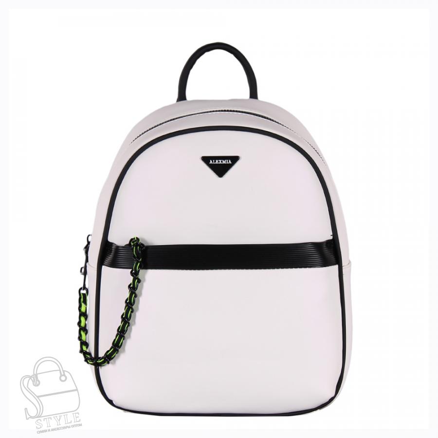 Рюкзак женский 8878CD white Alex&Mia/30