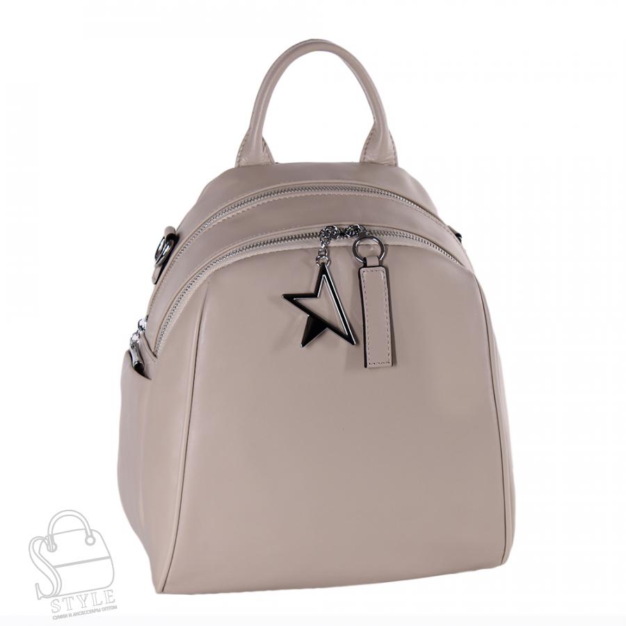 Рюкзак женский кожаный 5516VG beige Vitelli Grassi  в Нижнем Новгороде