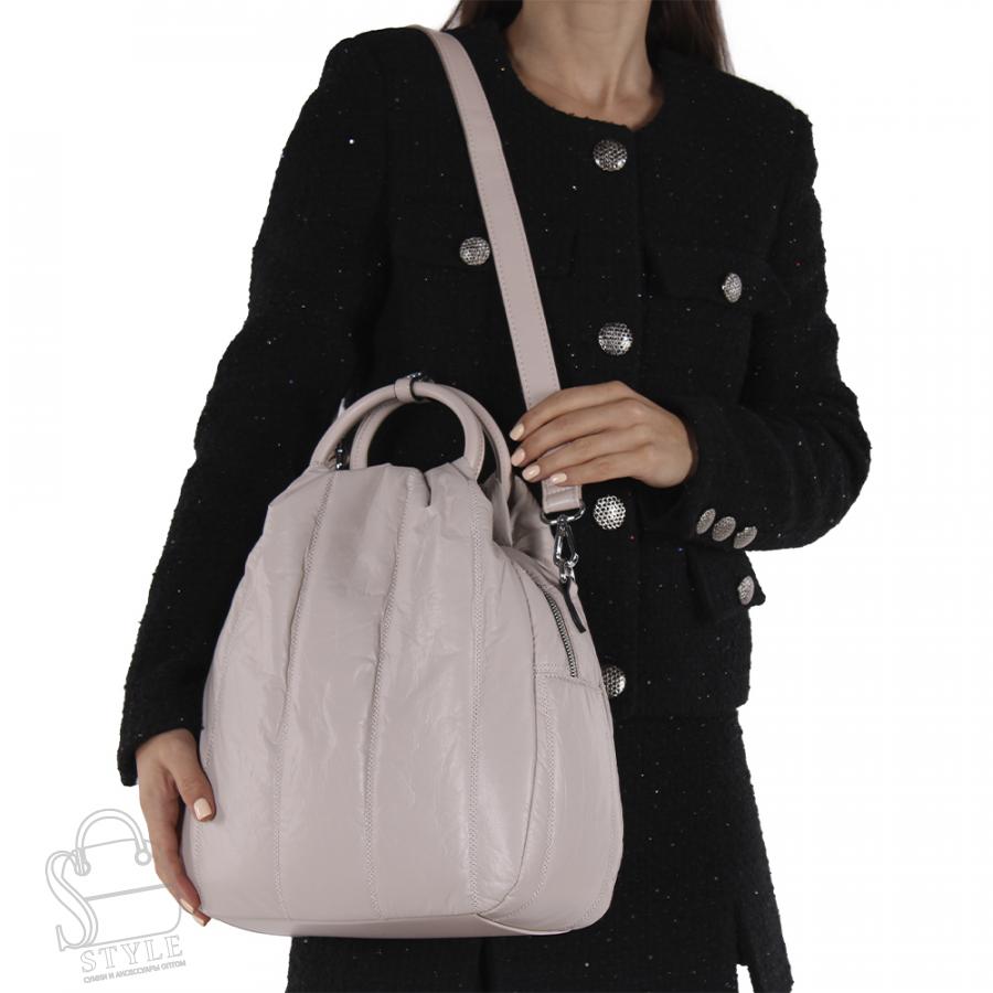 Рюкзак женский 69091-5 beige Velina Fabbiano-Safenta в Нижнем Новгороде