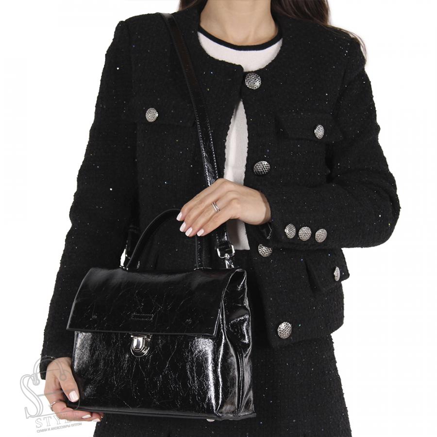 Рюкзак женский кожаный 807VG black Vitelli Grassi  в Нижнем Новгороде