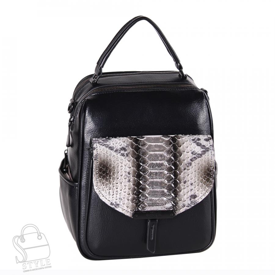 Рюкзак женский 69088-3 black Velina Fabbiano-Safenta/50 в Нижнем Новгороде