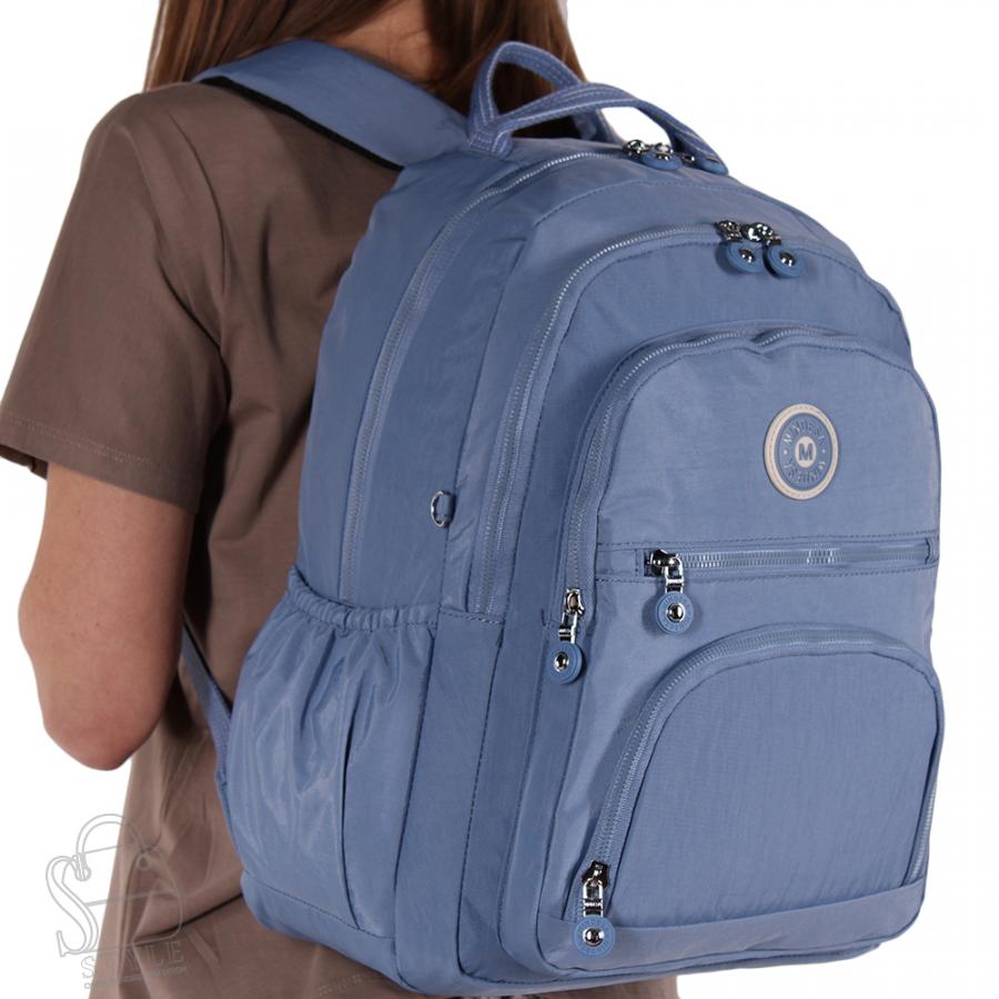 Рюкзак текстильный 8703MD blue Mindesa в Нижнем Новгороде