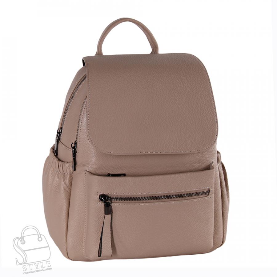 Рюкзак женский кожаный 6-716NN beige Natalle Navetta  в Нижнем Новгороде