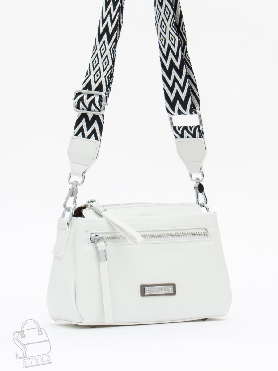 Сумка 1024CH white Polina&Eiterou