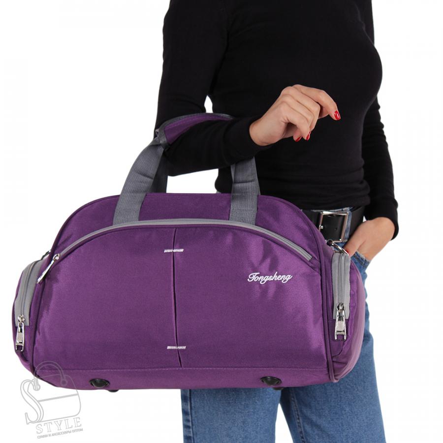 Сумка дорожная 916TW purple S-Style в Нижнем Новгороде