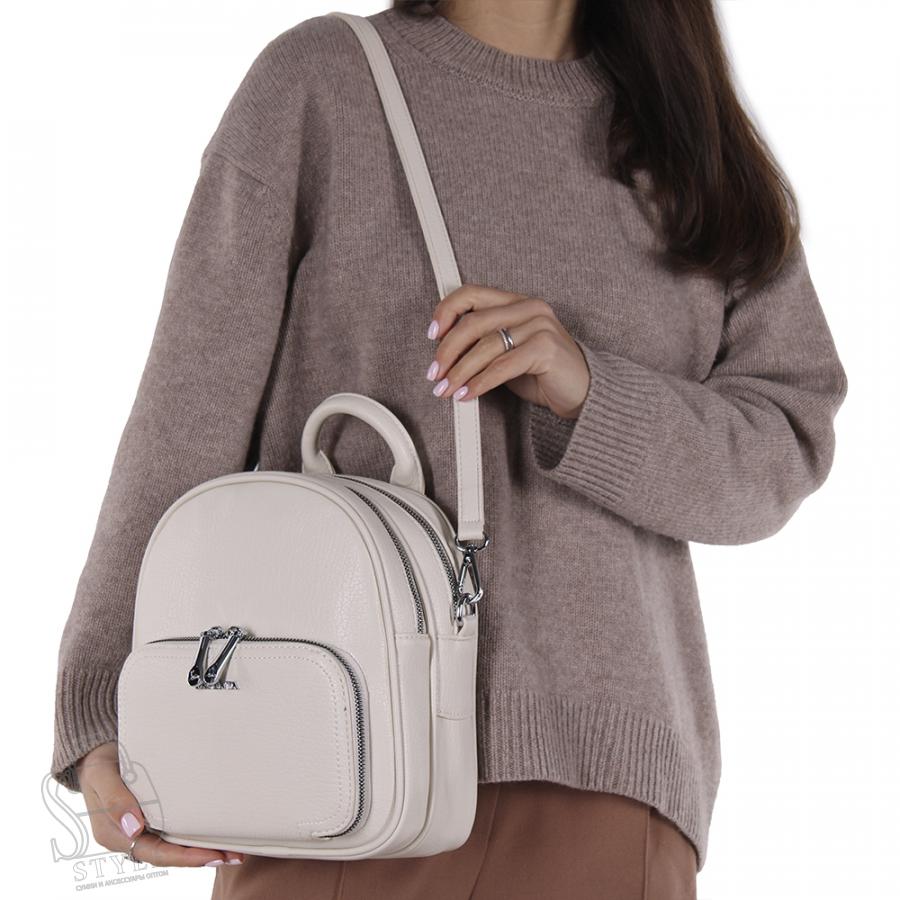 Рюкзак женский 670100 beige Velina Fabbiano-Safenta/30 в Нижнем Новгороде