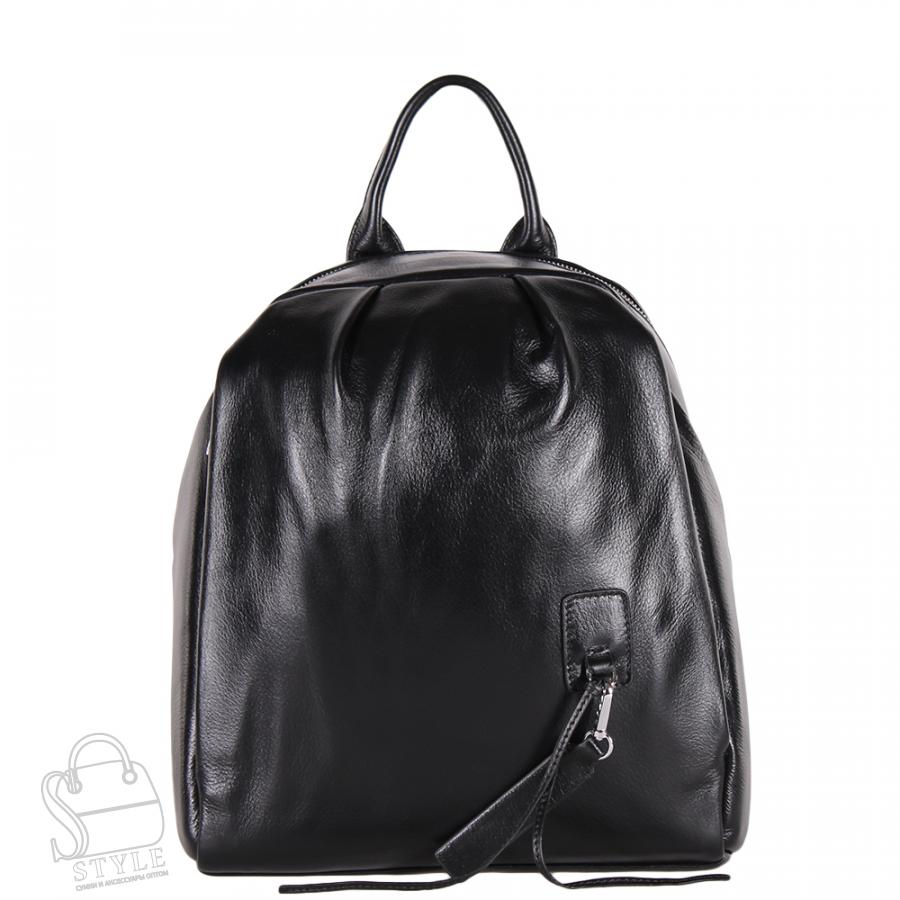 Рюкзак женский кожаный 5519S black S-Style в Нижнем Новгороде