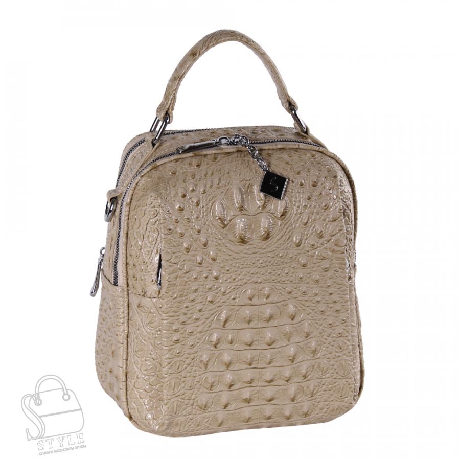 Рюкзак женский 69123-1 apricot Velina Fabbiano-Safenta/50 в Нижнем Новгороде