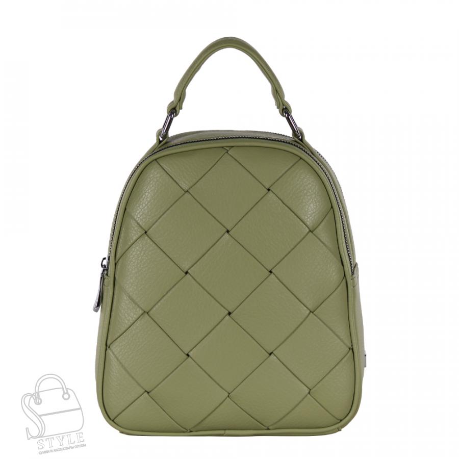 Рюкзак женский 69138-1 green Velina Fabbiano-Safenta