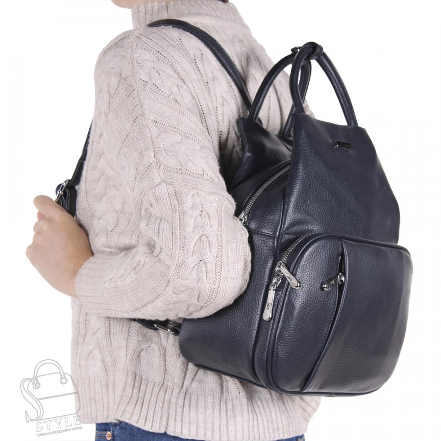 Рюкзак женский 670107 blue Velina Fabbiano-Safenta в Нижнем Новгороде