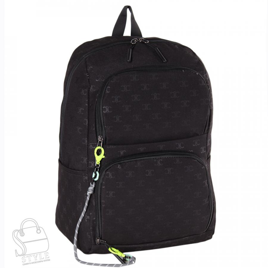 Рюкзак женский текстильный 491PW black Sikale  в Нижнем Новгороде