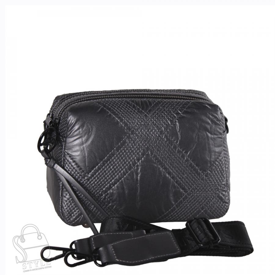 Сумка 28078-1 silver gray Velina Fabbiana-Safenta