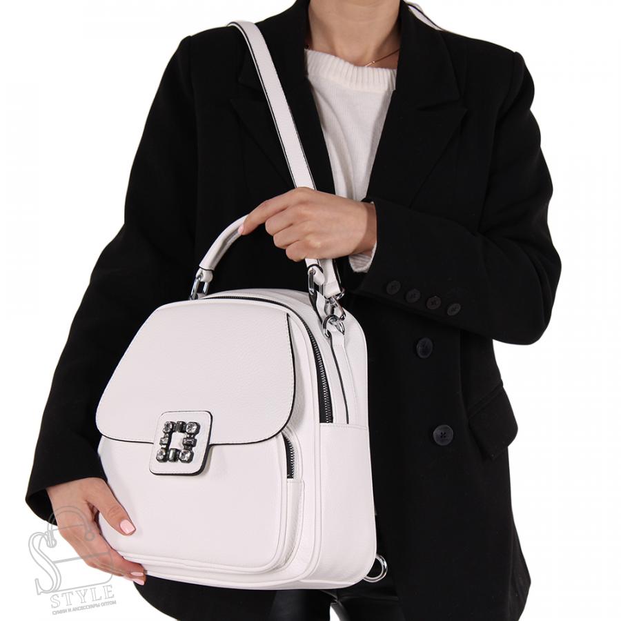 Рюкзак женский 69142 white Velina Fabbiano-Safenta/30  в Нижнем Новгороде