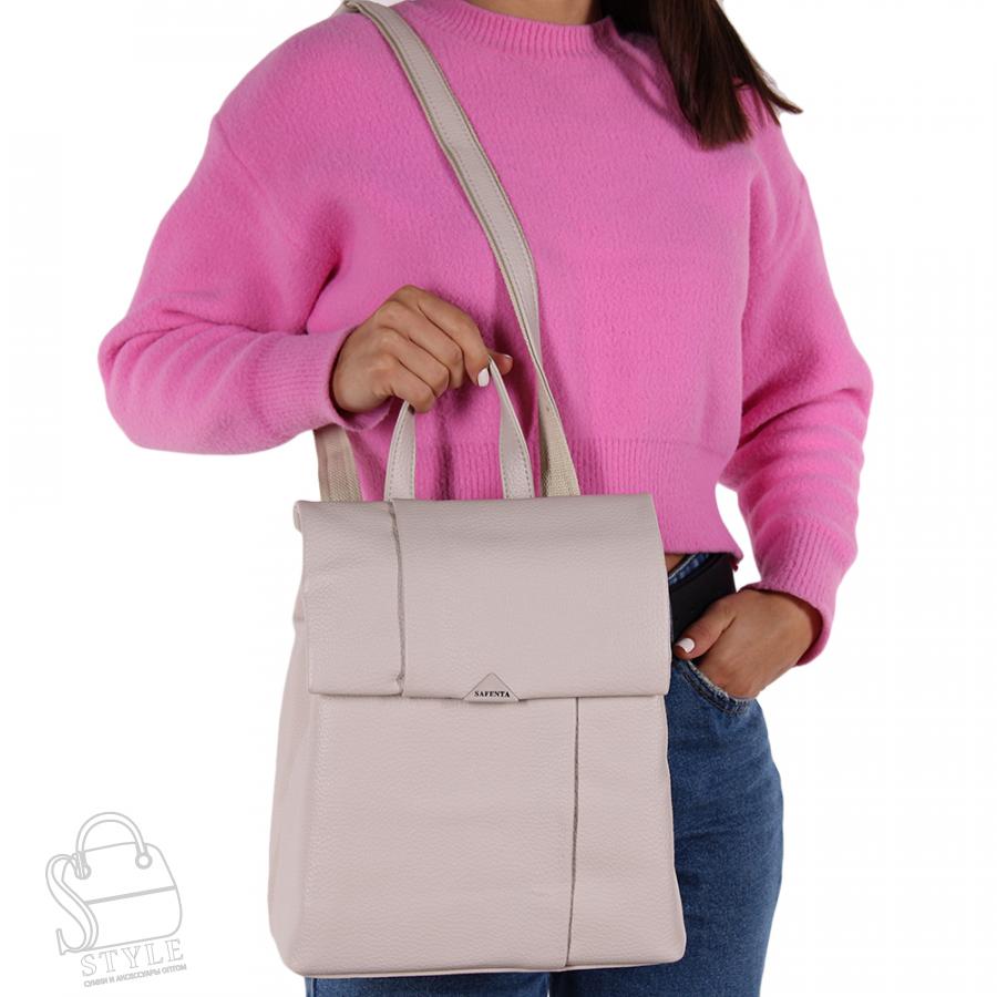 Рюкзак женский 575679 beige Velina Fabbiano-Safenta/30 в Нижнем Новгороде