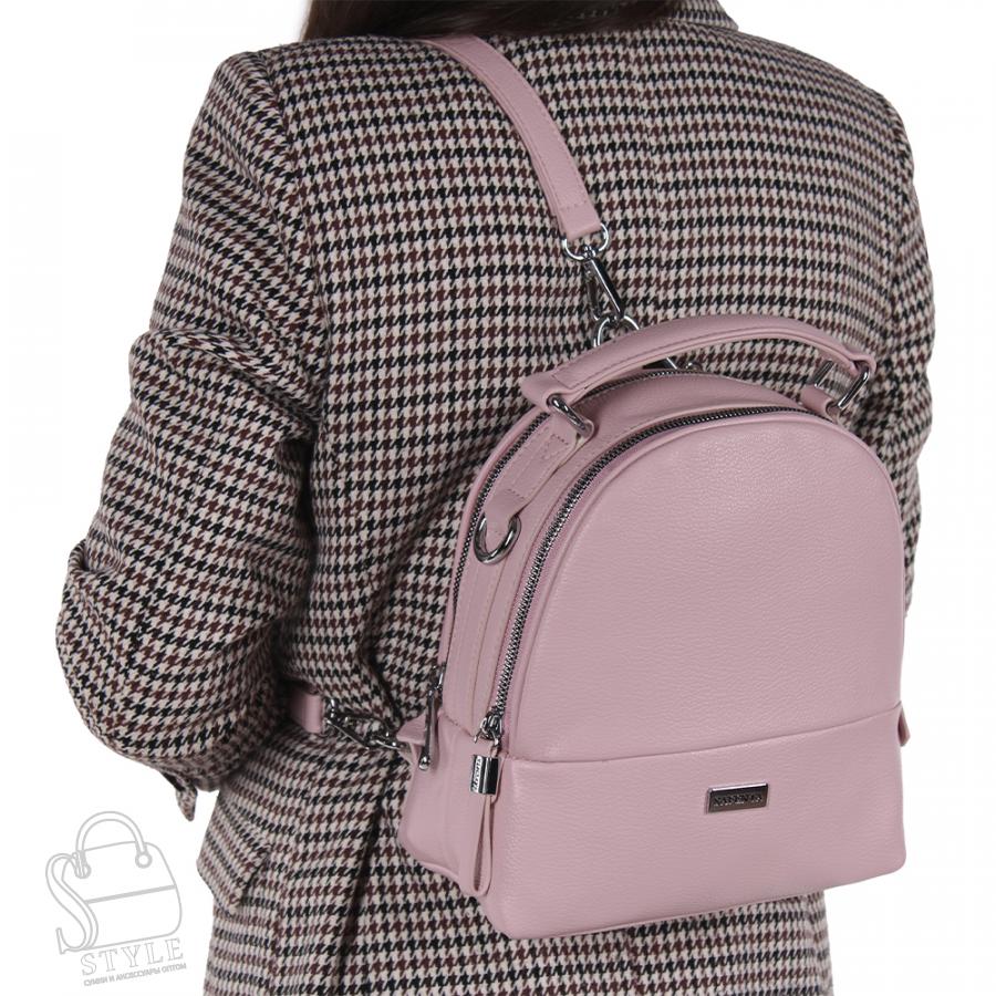 Рюкзак женский 670091 pink Velina Fabbiano-Safenta/30 в Нижнем Новгороде