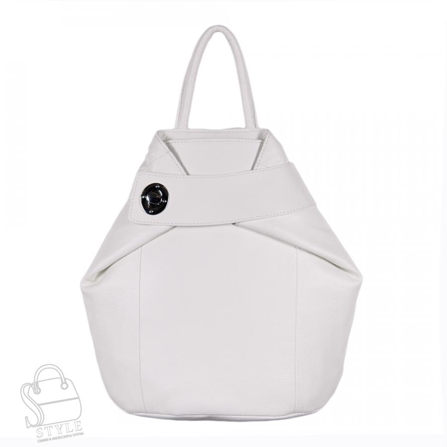 Рюкзак женский кожаный 18149 p.white Polina&Eiterou/50(дефект) в Нижнем Новгороде