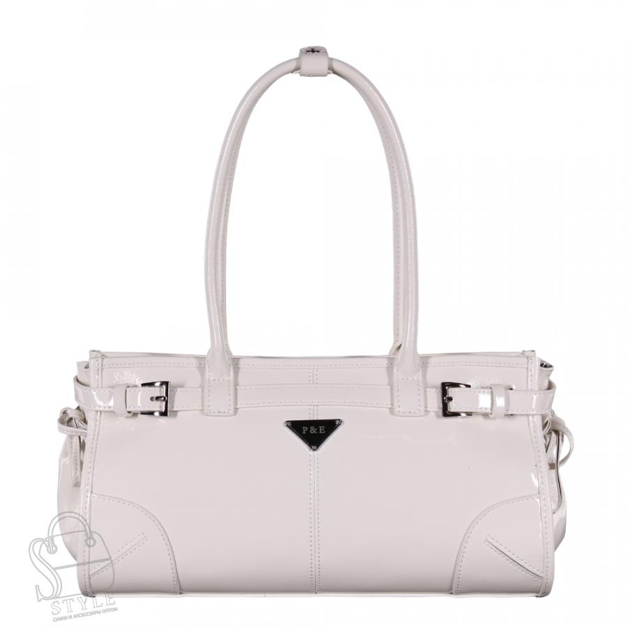 Сумка 1400TH milky white Polina&Eiterou