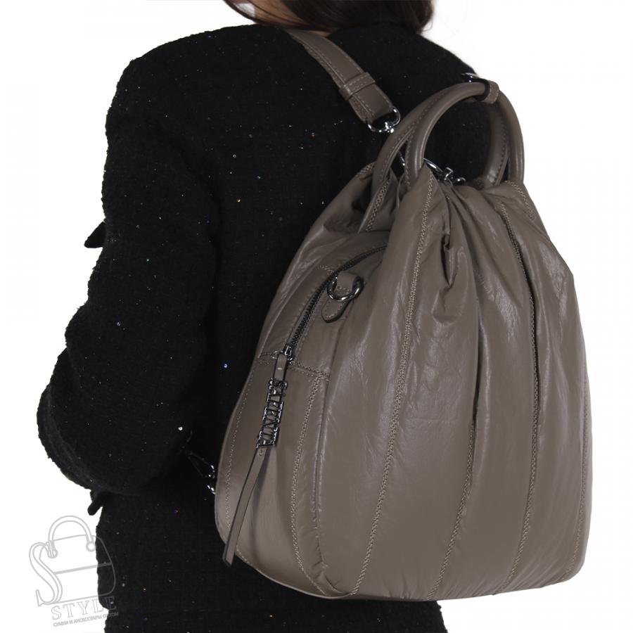 Рюкзак женский 69091-5 brown Velina Fabbiano-Safenta в Нижнем Новгороде