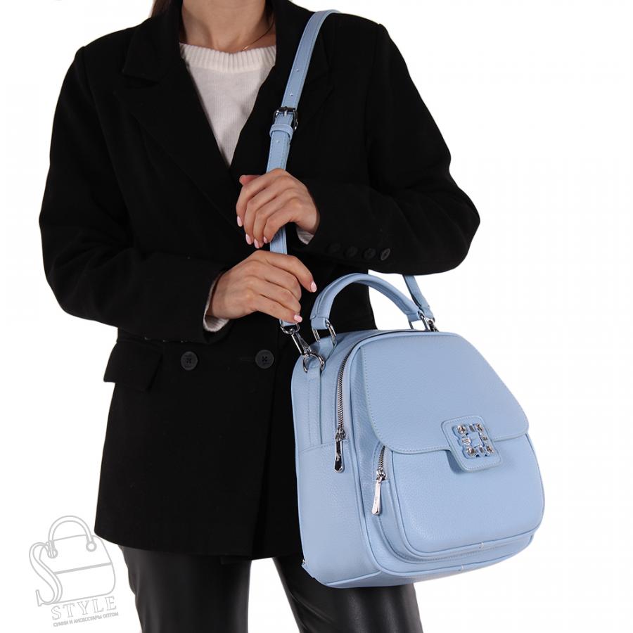 Рюкзак женский 69142 blue Velina Fabbiano-Safenta/30  в Нижнем Новгороде