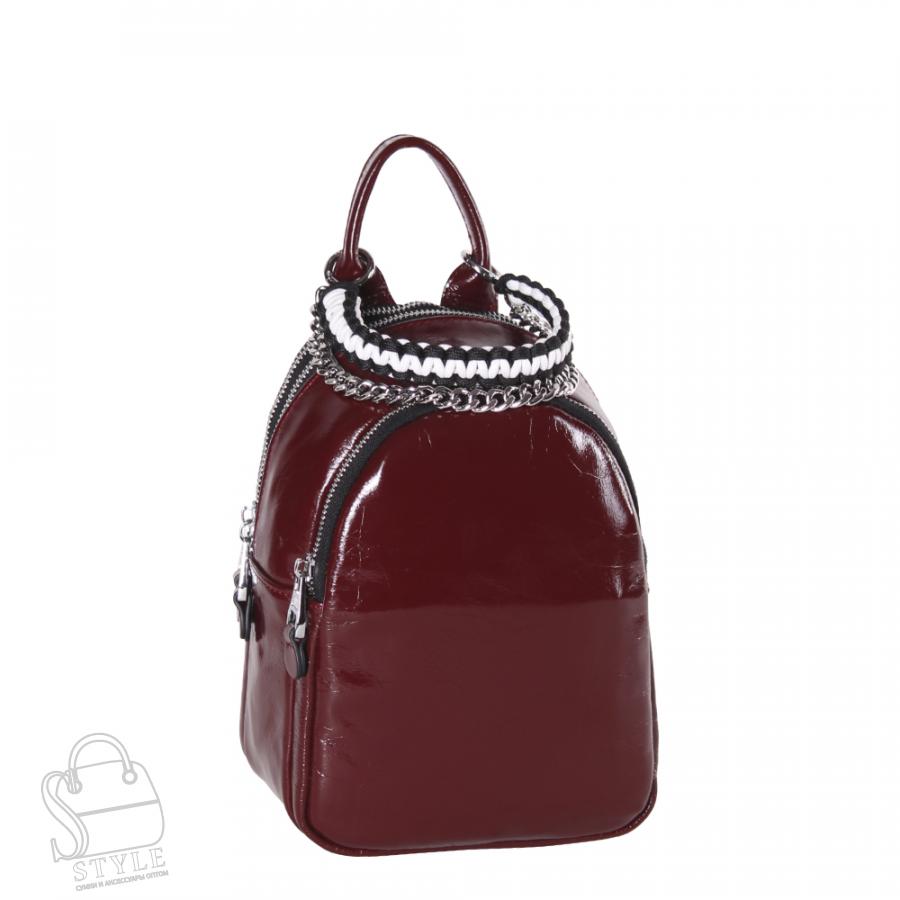 Рюкзак женский кожаный 39037VG wine red Vitelli Grassi в Нижнем Новгороде