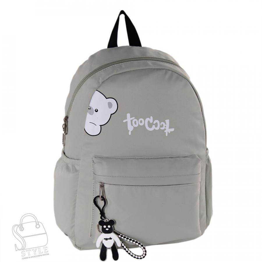 Рюкзак женский текстильный 628P l.green Sikail в Нижнем Новгороде