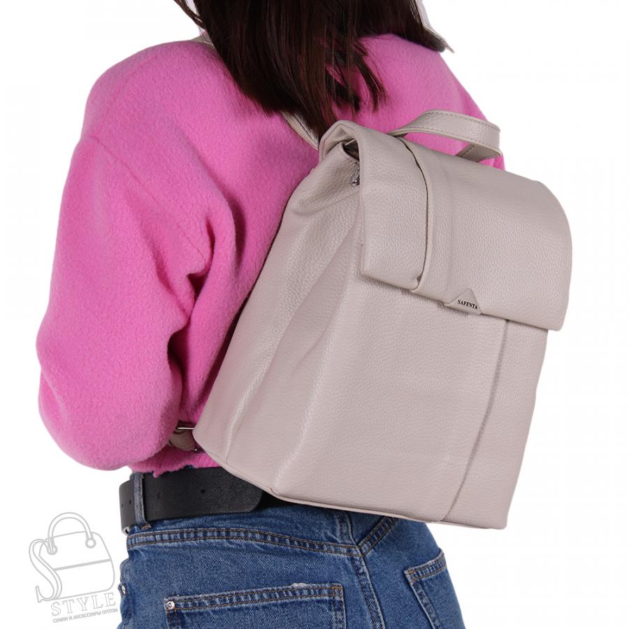 Рюкзак женский 575679 beige Velina Fabbiano-Safenta/30 в Нижнем Новгороде