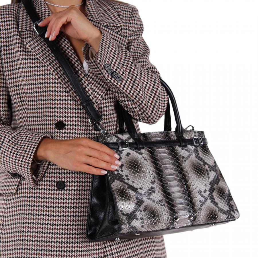 Сумка 575801 black Velina Fabbiana-Safenta