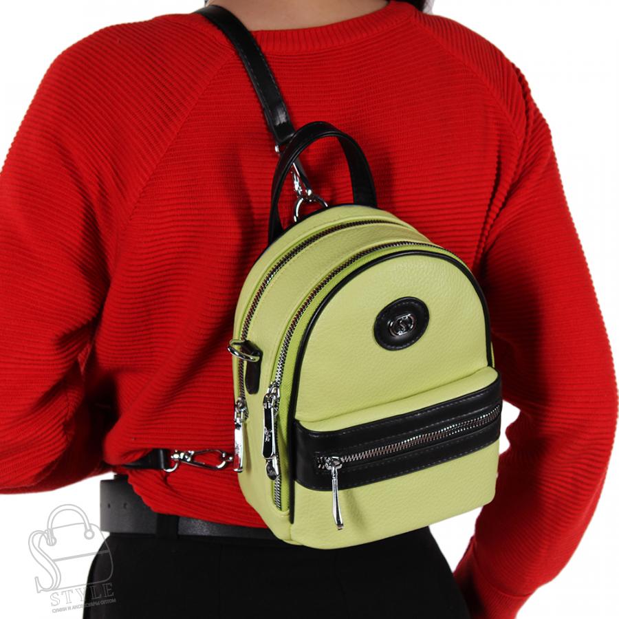 Рюкзак женский 69140 yellow Velina Fabbiano-Safenta/30 в Нижнем Новгороде