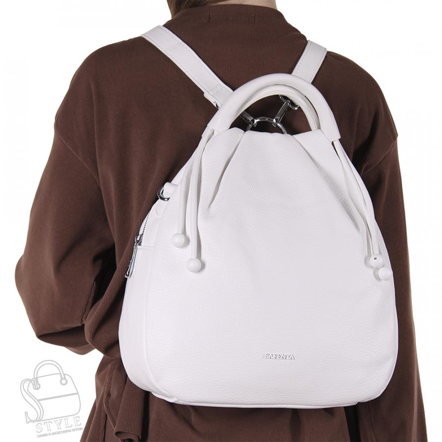 Рюкзак женский 69091-3 white Velina Fabbiano-Safenta/30 в Нижнем Новгороде