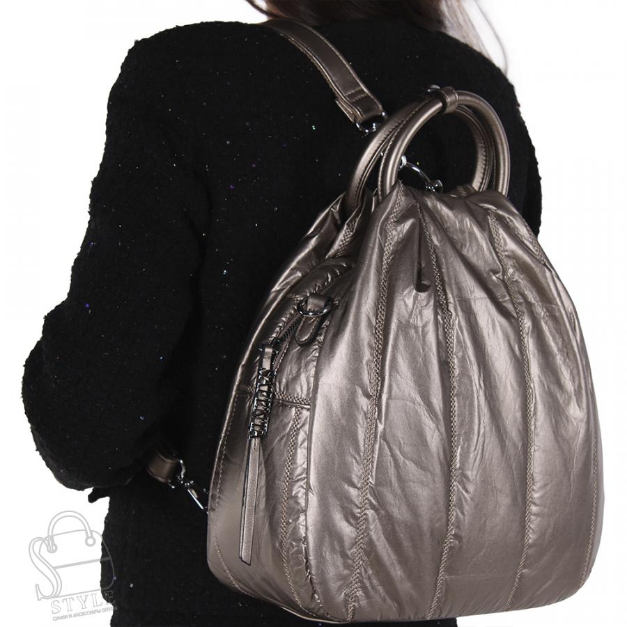 Рюкзак женский 69091-5 l.gold Velina Fabbiano-Safenta в Нижнем Новгороде