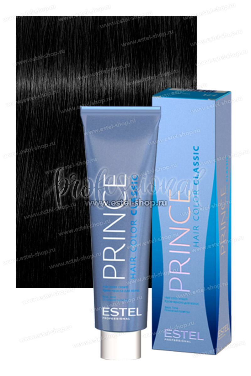 Estel Prince 1/0 Чёрный классический 100 мл.