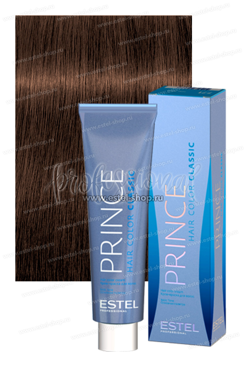 Estel Prince 6/77 Тёмно-русый коричневый интенсивный 100 мл.