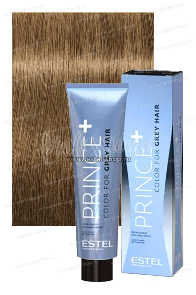 Estel Prince + 8/7 Светло-русый коричневый Крем-краска для седых волос 100 мл.